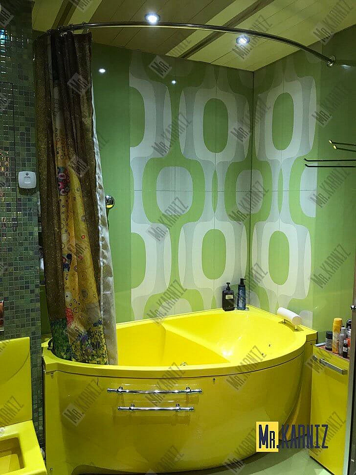 Карниз для ванны Balteco Christina 159х99 Усиленный 20 мм MrKARNIZ фото 15