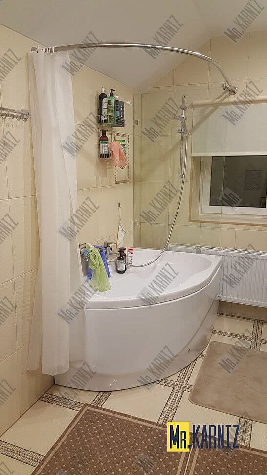 Карниз для ванны EvaGold OLB-807 угловой 170х120 Усиленный 20 мм MrKARNIZ фото 16