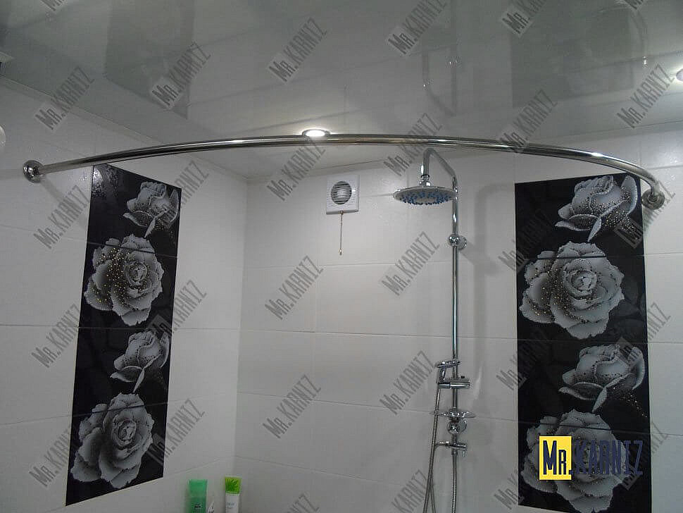 Карниз для ванны Balteco Duo Lumina 168х148 Усиленный 20 мм MrKARNIZ фото 3