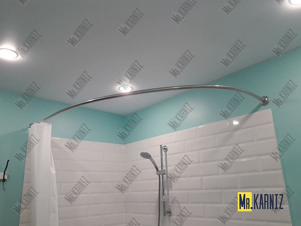 Карниз для ванны Balteco Duo Lumina 168х148 Усиленный 20 мм MrKARNIZ фото 5