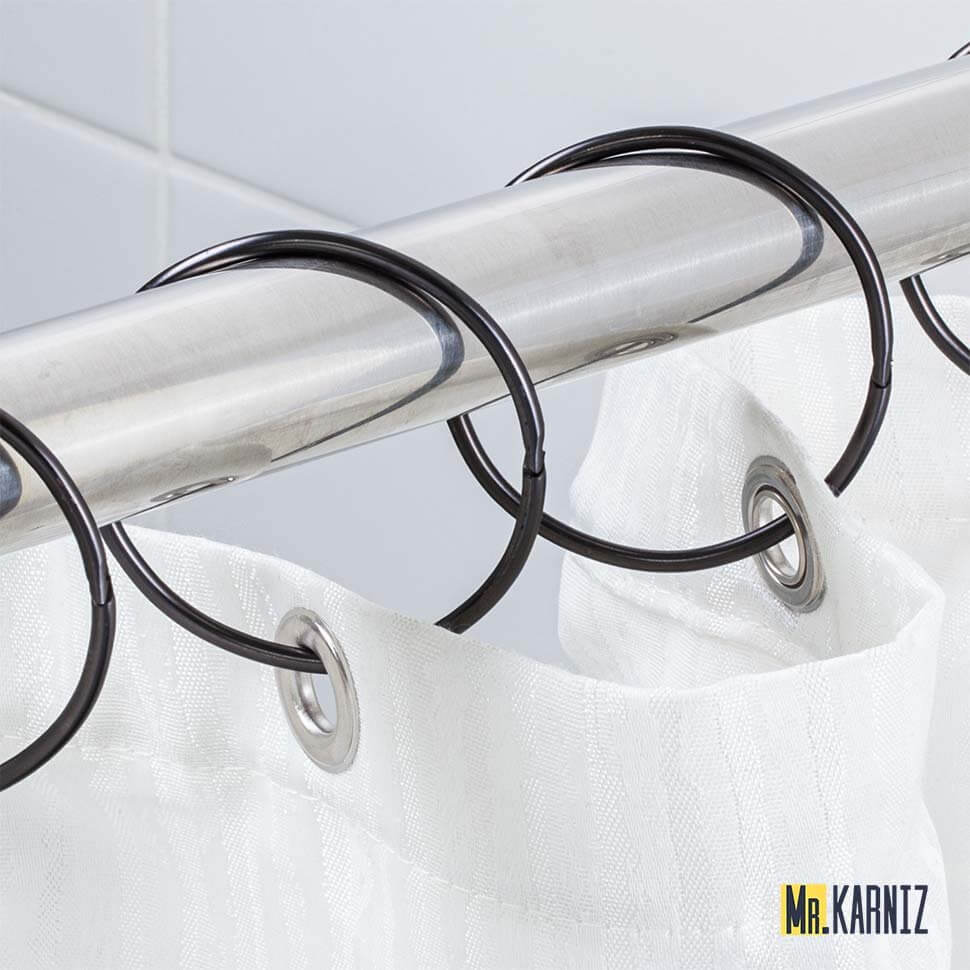 Кольца для штор Rings Black 16 шт.