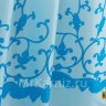 Штора для ванной Plot Art голубая фото 5