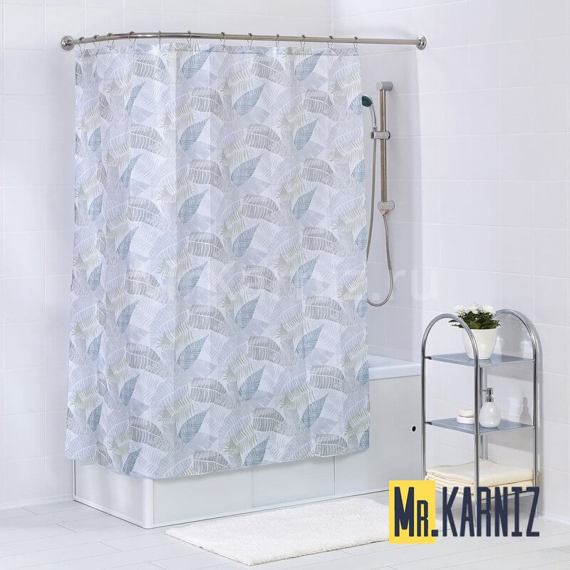 Штора для ванной Leaf Rhythm