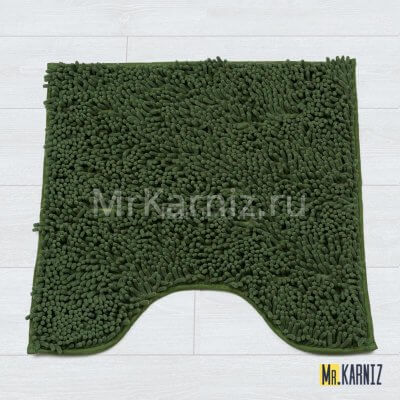 Коврик для туалета Люкс зеленый