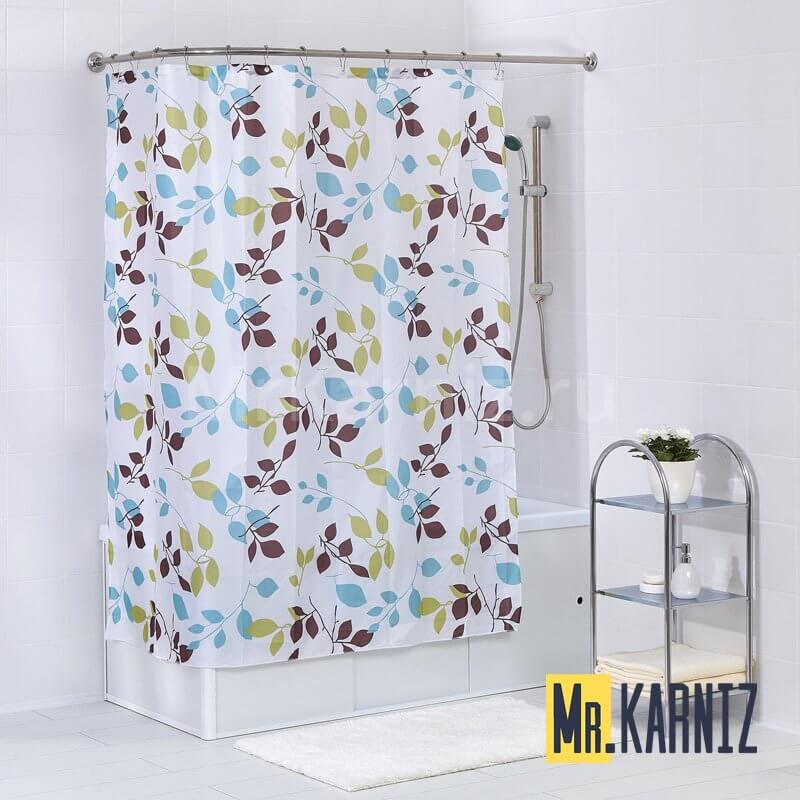 Штора для ванной Summer Leaf