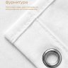 Штора для ванной ESSEN 240х200 см белая фото 3