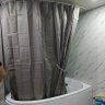 Штора для ванной ESSEN 240х200 см серая фото 13