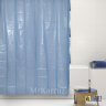 Штора для ванной 3D голубая фото 1