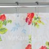 Штора для ванной Classic Rose красная фото 3