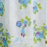 Штора для ванной Classic Rose голубая фото 5