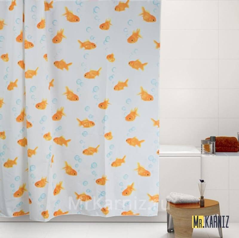 Штора для ванной Gold Fish Штора для ванной Gold Fish
