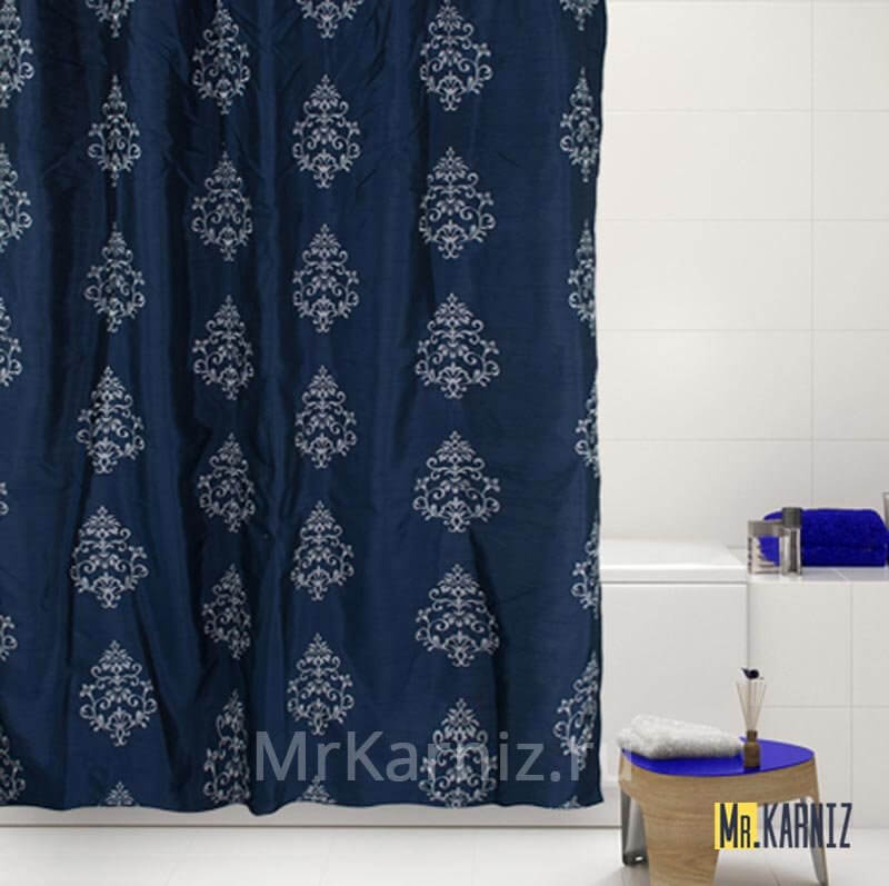 Штора для ванной Dark Blue Effect Штора для ванной Dark Blue Effect