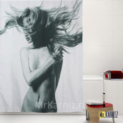 Штора для ванной SEXYWOMAN