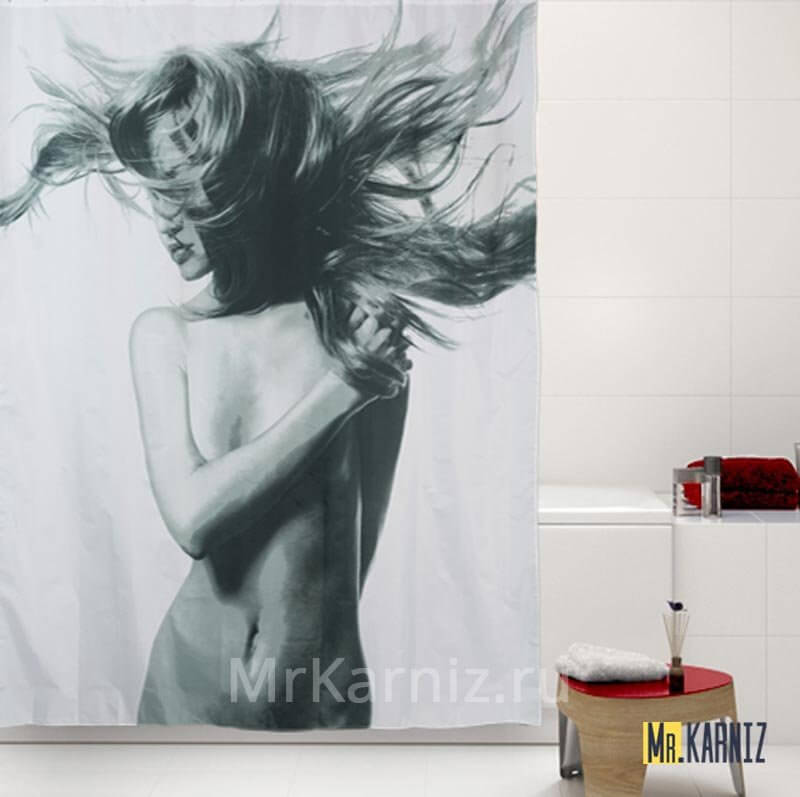Штора для ванной SEXYWOMAN